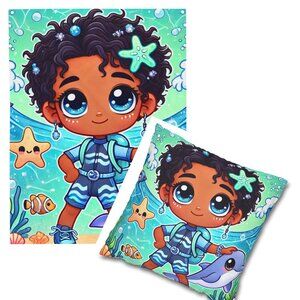 Snuggle Pop Creations - The Ocean Adventurer Kai Waves I